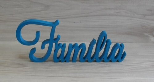 Palavra decorativa Família Mod LS