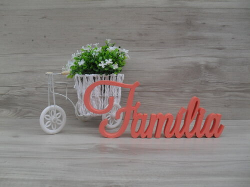 Palavra Decorativa Família Mod LS