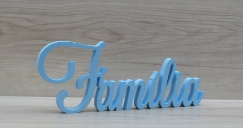 Palavra Decorativa Família Mod LS