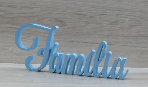 Palavra Decorativa Família Mod LS