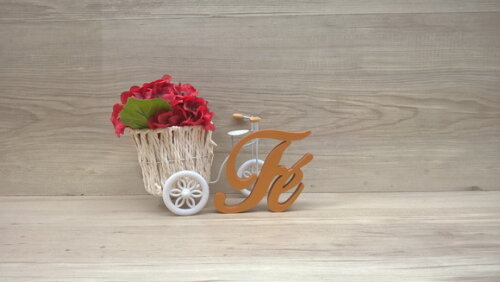 Palavra decorativa Fé - Linha BOP
