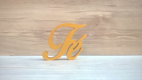 Palavra decorativa Fé - Linha BOP