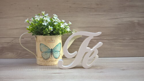 Palavra decorativa Fé - Linha BOP
