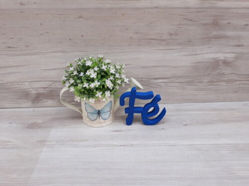 Palavra decorativa Fé - Linha CK
