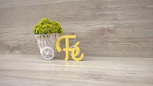 Palavra decorativa Fé - Linha GH