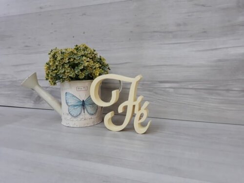 Palavra Decorativa Fé Mod LS