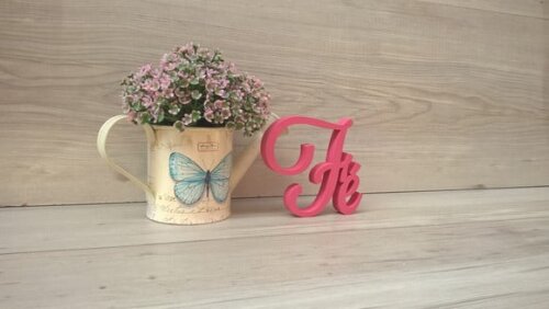 Palavra Decorativa Fé Mod LS
