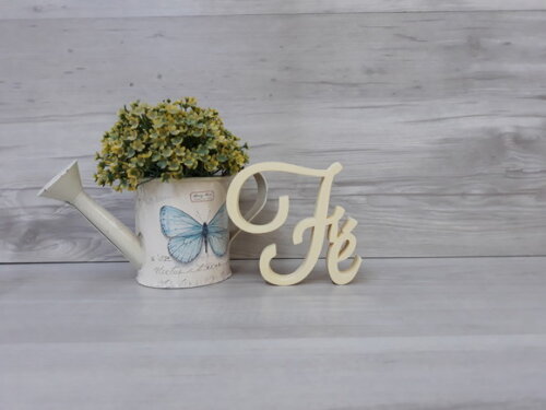 Palavra Decorativa Fé Mod LS