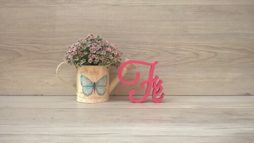 Palavra Decorativa Fé Mod LS
