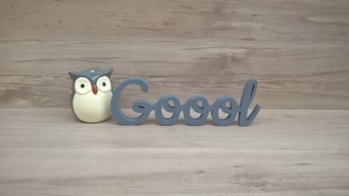 Palavra Decorativa Goool - Linha Ck