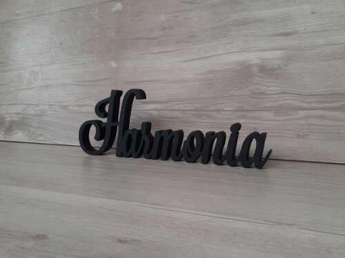 Palavra Decorativa Harmonia Mod Ls
