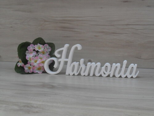 Palavra decorativa Harmonia Mod LS