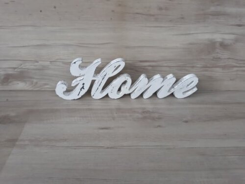 Palavra decorativa Home - clássico
