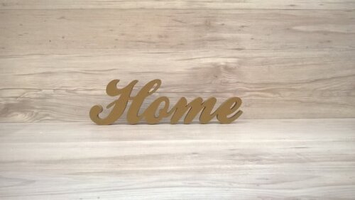Palavra decorativa Home - clássico