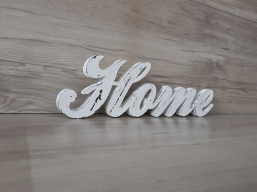 Palavra decorativa Home - clássico