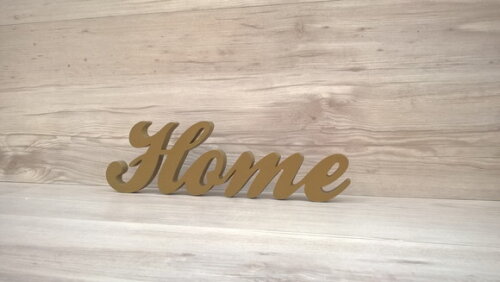 Palavra decorativa Home - clássico