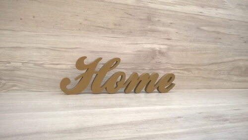 Palavra decorativa Home - clássico