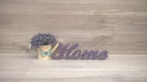 Palavra decorativa Home - clássico
