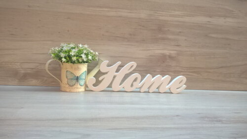 Palavra decorativa Home - clássico
