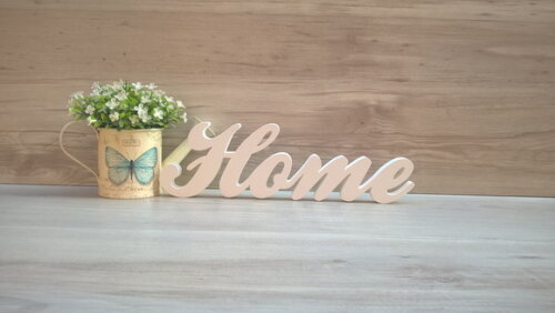 Palavra decorativa Home - clássico