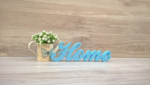 Palavra decorativa Home - clássico