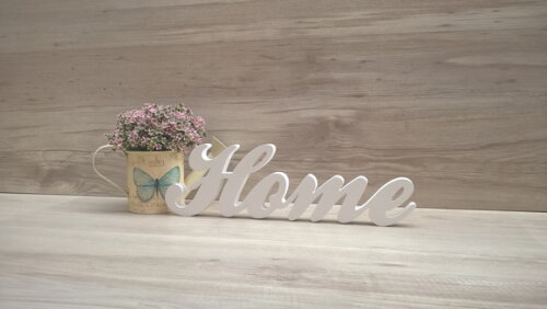 Palavra decorativa Home - clássico