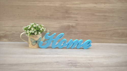 Palavra decorativa Home - clássico