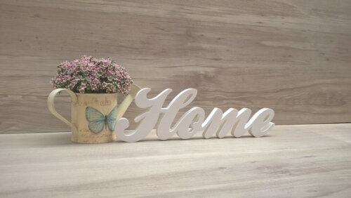 Palavra decorativa Home - clássico