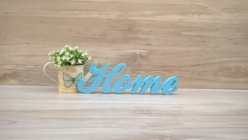 Palavra decorativa Home - clássico