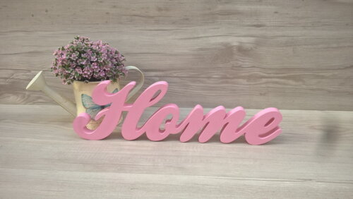 Palavra decorativa Home - clássico