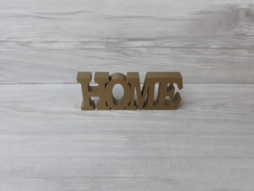 Palavra decorativa HOME - linha BK