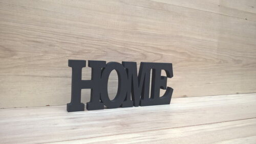 Palavra decorativa HOME - linha BK G