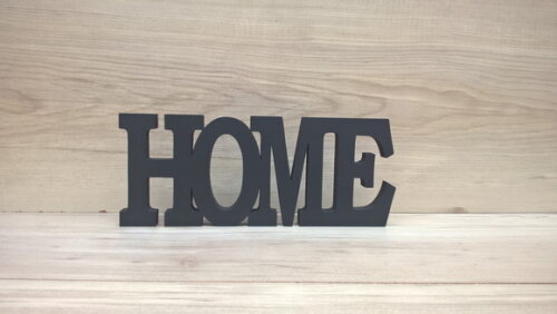 Palavra decorativa HOME - linha BK G