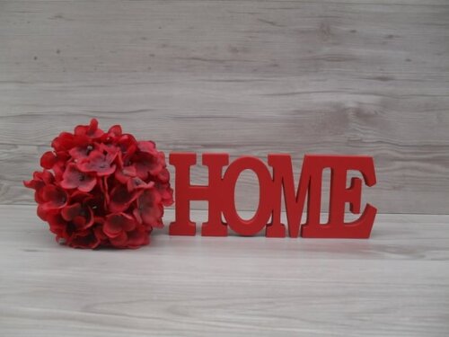 Palavra decorativa HOME - linha BK M