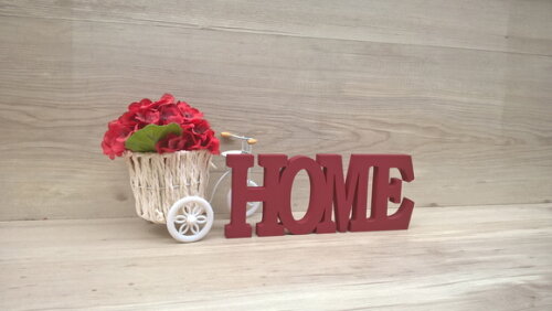 Palavra decorativa HOME - linha BK M