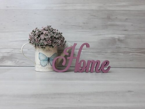 Palavra Decorativa Home Mod. LS