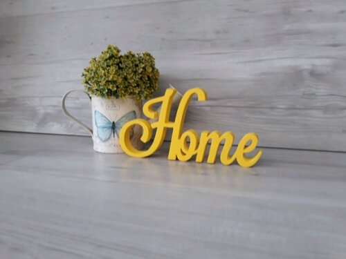Palavra Decorativa Home Mod. LS