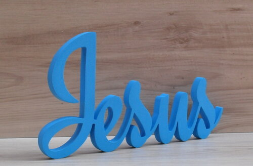 Palavra decorativa Jesus - clássico