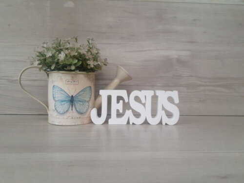 Palavra Decorativa Jesus - Linha Bk