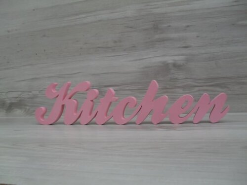 Palavra decorativa Kitchen - clássico