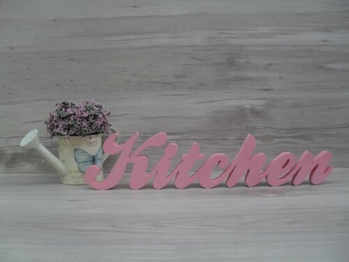 Palavra decorativa Kitchen - clássico