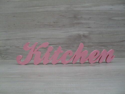 Palavra decorativa Kitchen - clássico