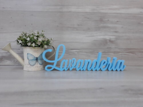 Palavra decorativa Lavanderia Mod LS