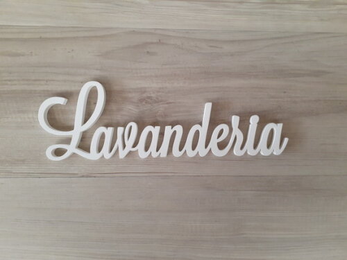 Palavra decorativa Lavanderia Mod LS - DE PAREDE