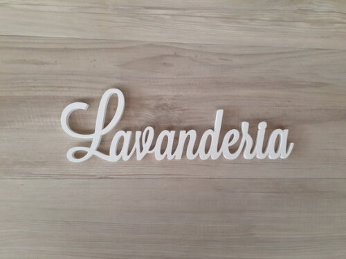 Palavra decorativa Lavanderia Mod LS - DE PAREDE