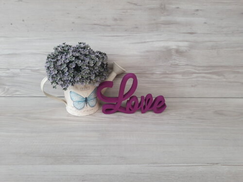 Palavra Decorativa Love Mod. Ls