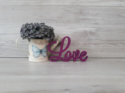 Palavra Decorativa Love Mod. Ls