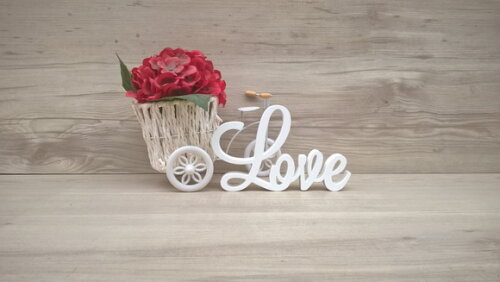 Palavra Decorativa Love Mod. LS
