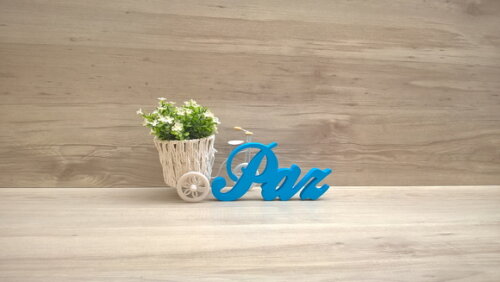 Palavra decorativa Paz - clássico