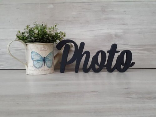 Palavra decorativa Photo Mod MS